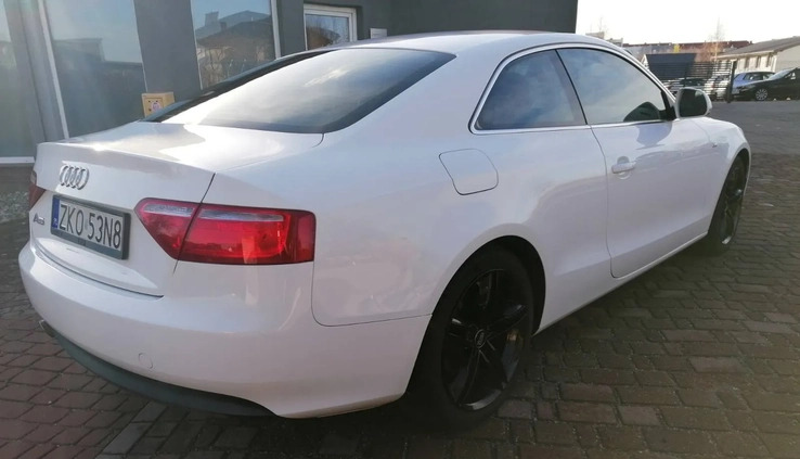 Audi A5 cena 41900 przebieg: 246700, rok produkcji 2009 z Koszalin małe 106